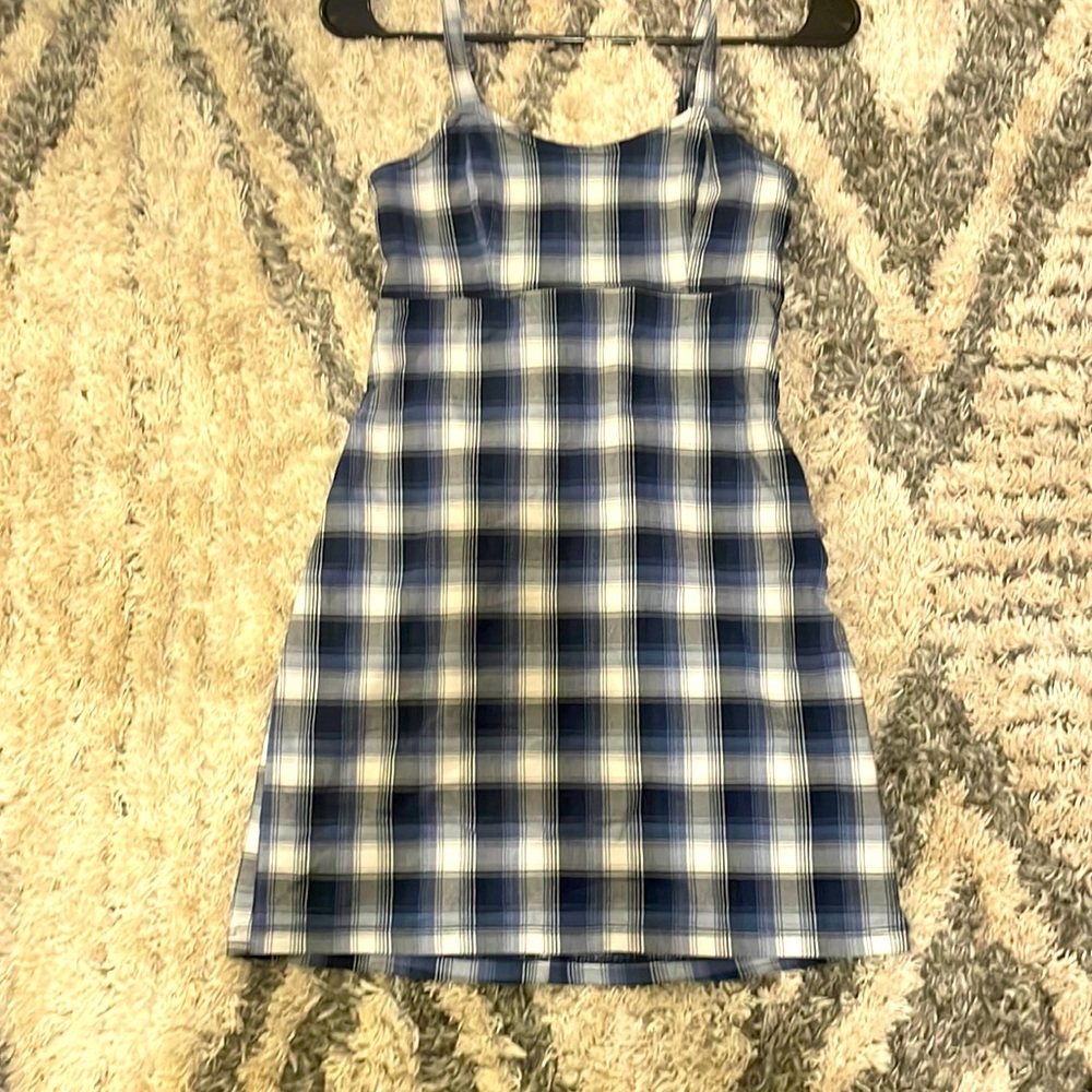 plaid dress